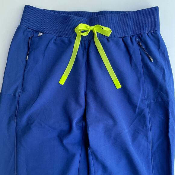 FIGS Boston Slim Jogger Scrub Pants Blue Size XS Tall NEW - Picture 3 of 8